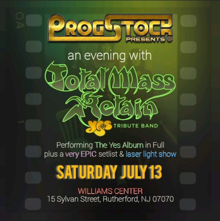 Total Mass Retain YES Tribute Band - July 13, 2024 - 7:30 PM ET