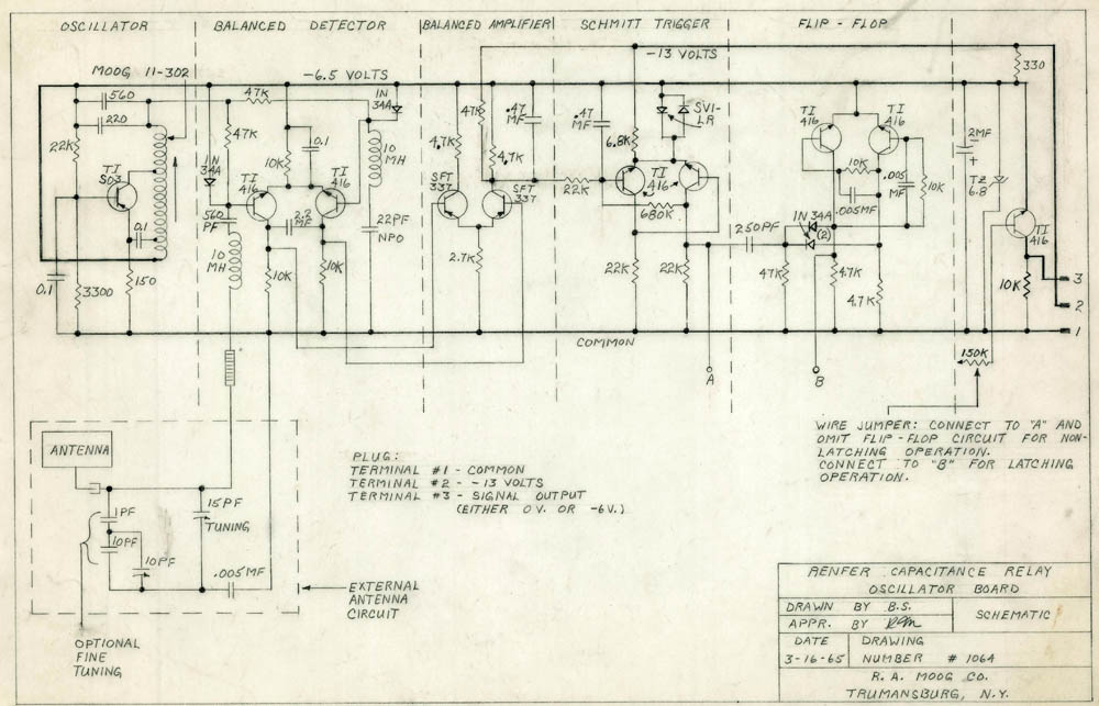 Schematics 09-467 - capacitance relay