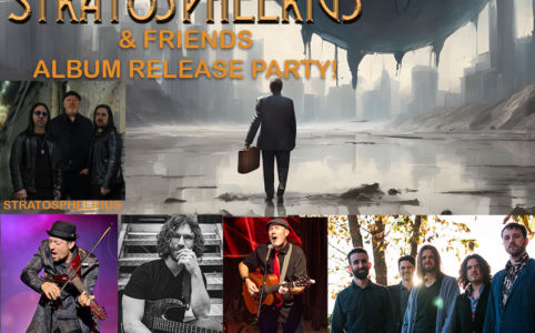 Stratospheerius and Friends Album Release Party Update