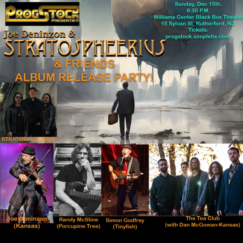 Stratospheerius and Friends Album Release Party Update