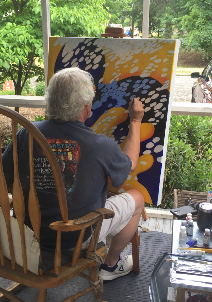 Michael Bennett - Impact & Shade - In Progress