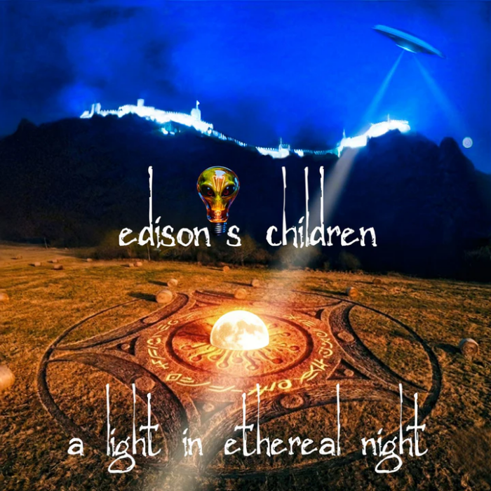 Edison's Children - A Light in Ethereal Night - Cover